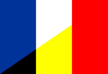france belgium flag