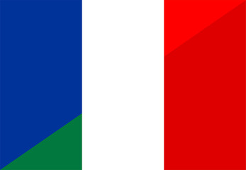 france italy flag
