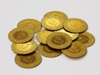 gold coins
