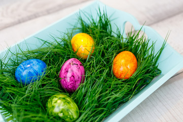 Colored Easter Eggs