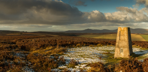 The View from Biddulphs Tower, North Berwyn Way, UK