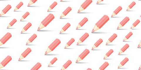 pencil seamless isolated