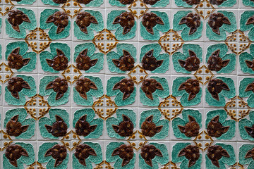 Alte Azulejos / Kacheln  in Lissabon