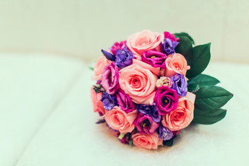 Wedding flowers and beautiful shoes decoration, beauty, wedding, bride,