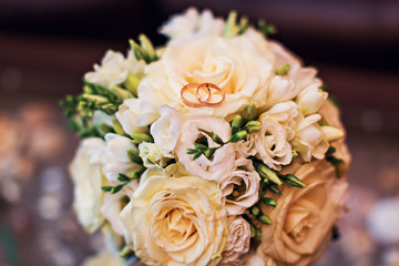 Wedding flowers and beautiful shoes decoration, beauty, wedding, bride,