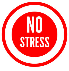 No stress sign