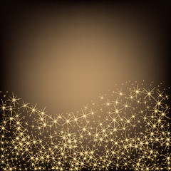 Creative concept Vector set of glow light effect stars bursts with sparkles isolated on black background. For illustration template art design, banner for Christmas celebrate, magic flash energy ray.