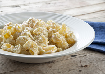 Pasta con la panna
