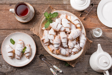 Rugelach with jam
