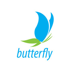vector butterfly logo