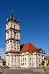 Obraz premium Stadtkirche Neustrelitz von Süden