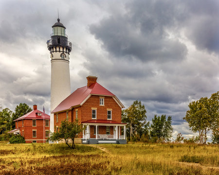 Au Sable Light Station, Grand Marais, MI, UP -  Pictured Rocks National Seashore