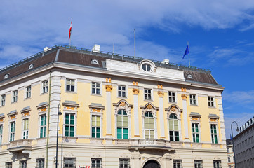 Obraz premium Hofburg in Wien, Bundeskanzleramt