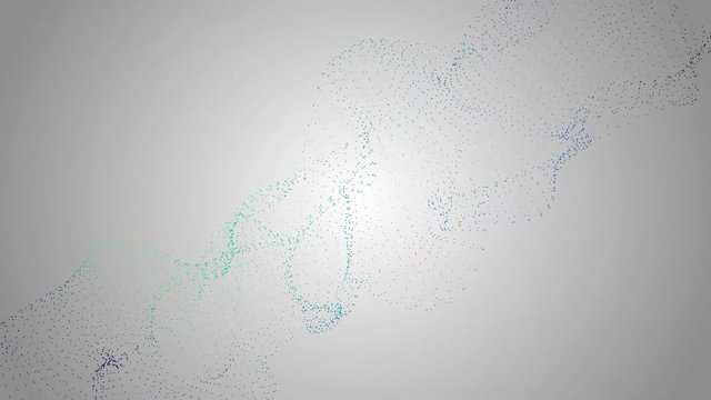 Animation of abstract.