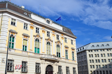 Fototapeta na wymiar Hofburg in Wien, Bundeskanzleramt
