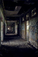 Naklejka na ściany i meble Abandoned Train Station - Buffalo, New York