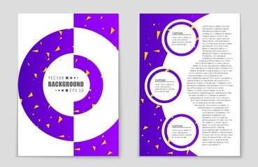 Abstract vector layout background set. For art template design, list, front page, mockup brochure theme style, banner, idea, cover, booklet, print, flyer, book, blank, card, ad, sign, sheet,, a4.