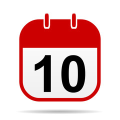 10 calendar icon 