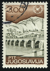 Drina Bridge in Visegrad