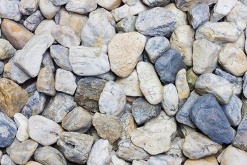 close-up small rock texture on the ground, background