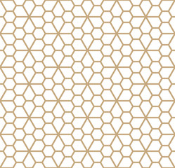 abstract geometric simple floral grid deco pattern