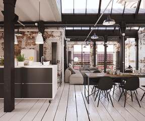 Industrial Loft Apartment - Industrie Loft Wohnung