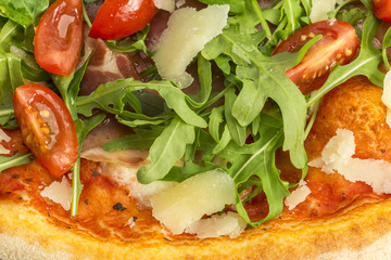 Pizza in a plate