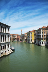 Grand Canal. Venice. Italy.
