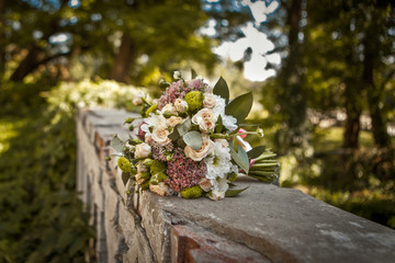 Wedding bouquet.