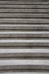 Concrete stairs going up pattern