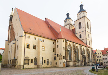 Fototapeta na wymiar Stadtkirche St. Marien