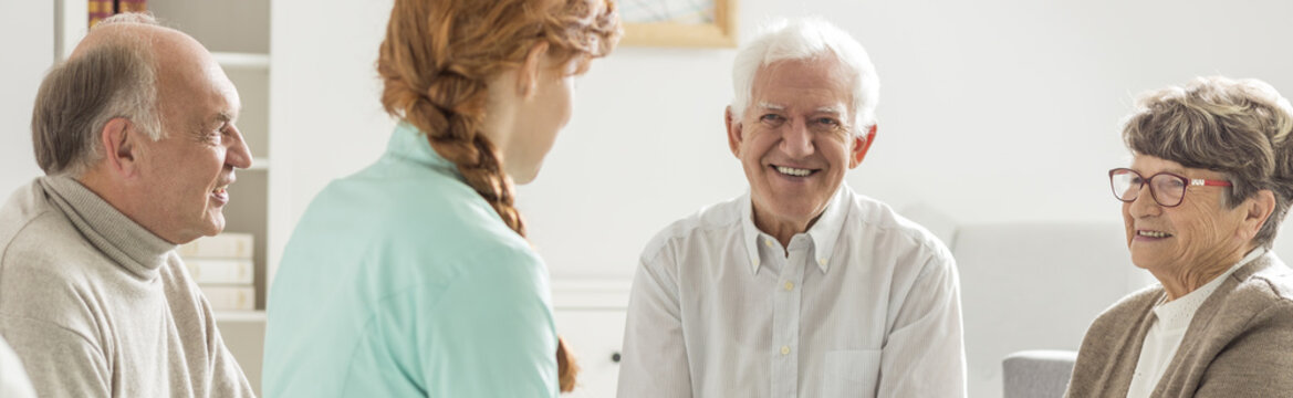 Patients At Nursing Home