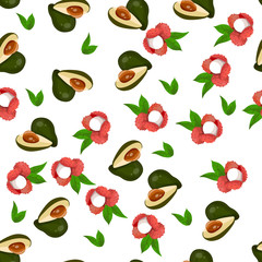 exotic tropical fruit