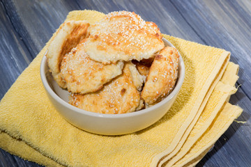 cookies coconut on