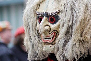 Maske der alemannische Fasnet 
