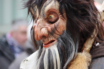 Maske der alemannische Fasnet 