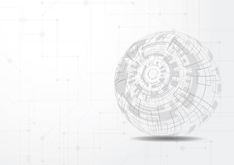 Abstract Technology Background