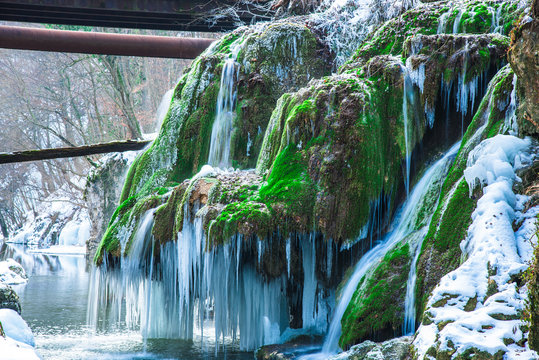 Winter Waterfall