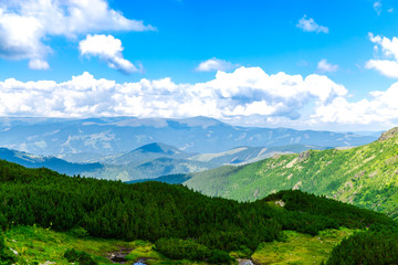 Amazing Carpathian mountains