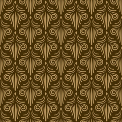 Fototapeta premium Seamless vector floral wallpaper