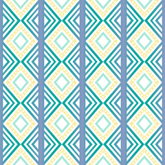 seamless colorful  native geometry pattern background