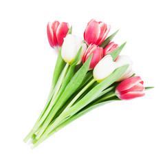 Colorful tulips bouquet