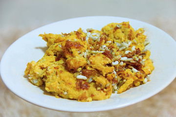 delicious omlet food thai