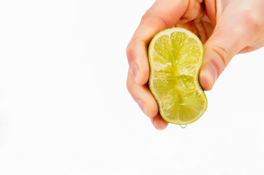 Squeezing limes sale