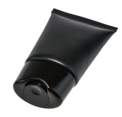 Plastic bottles, white background, skin care.