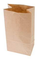 Brown paper bags to protect the environment