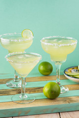 Classic margarita cocktail.