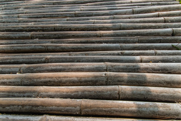 Walkway wood texture a natural