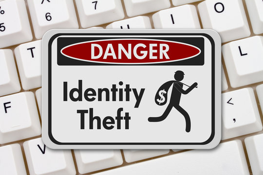 Identity theft  danger sign