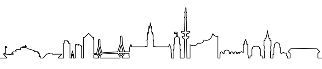 Skyline Hamburg © SimpLine